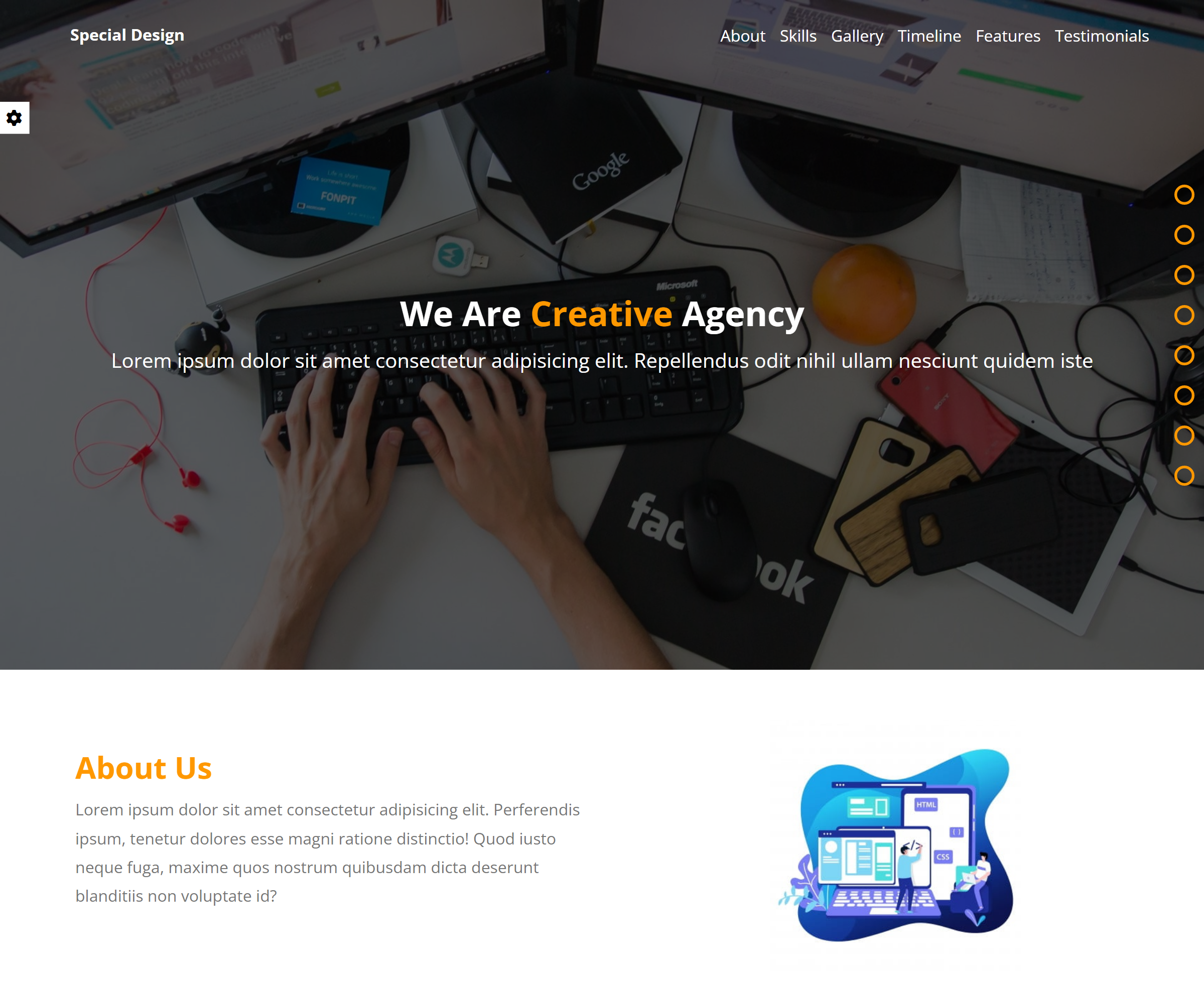 Dynamic Landing Page